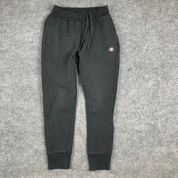 Champion Other - Champion‎ Reverse Weave Sweatpants Mens Size M Black Jogger Drawstring